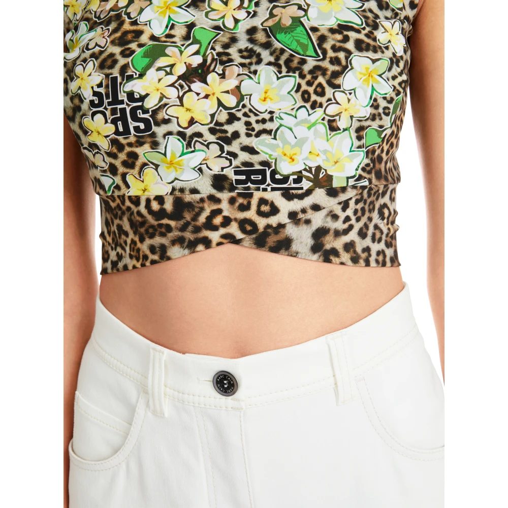 Marc Cain Luipaardprint Top Multicolor Dames