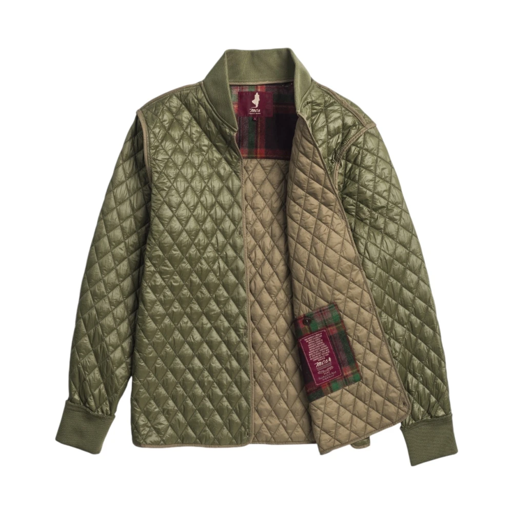 MCS Zwaar Katoenen Field Jacket Blauw Marine Green Heren