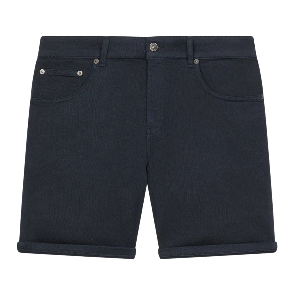 Dondup Men's Blue Bull Stretch Bermuda Shorts