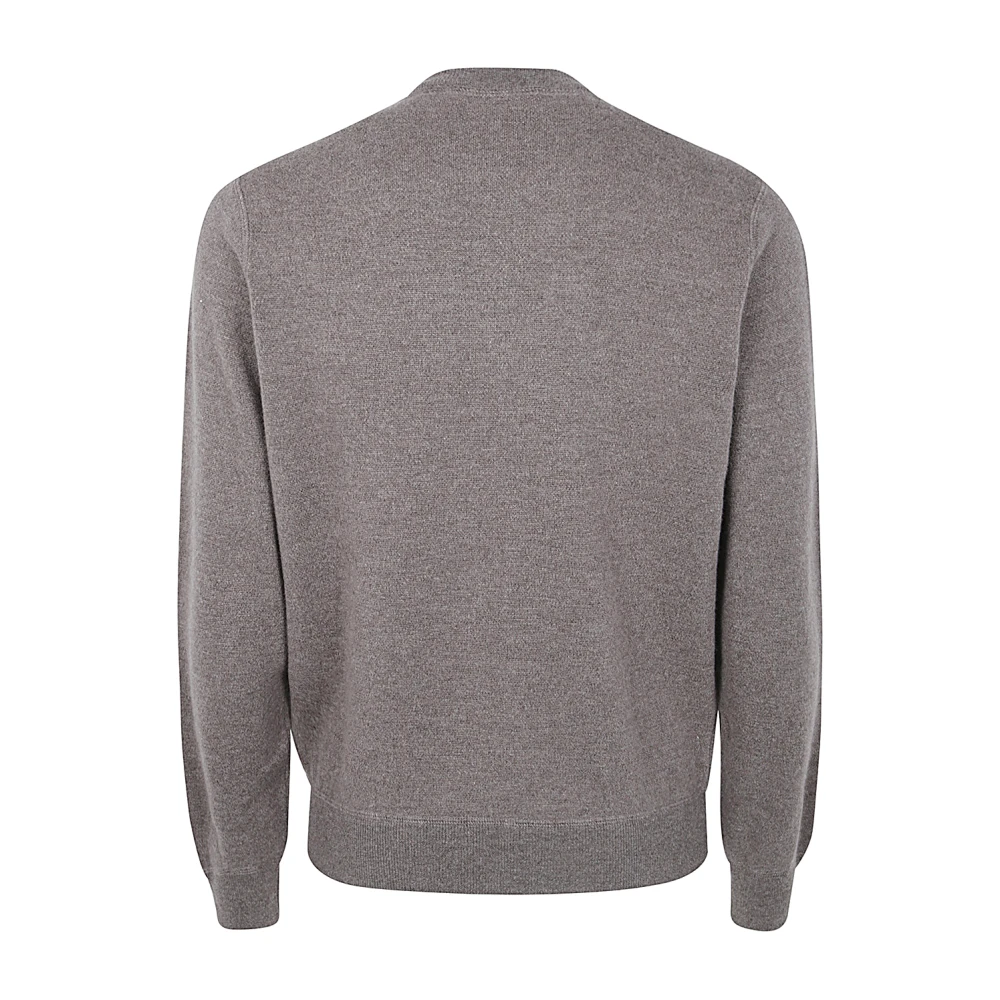 Filippo De Laurentiis Kasjmierwol Ronde Hals Sweater Brown Heren