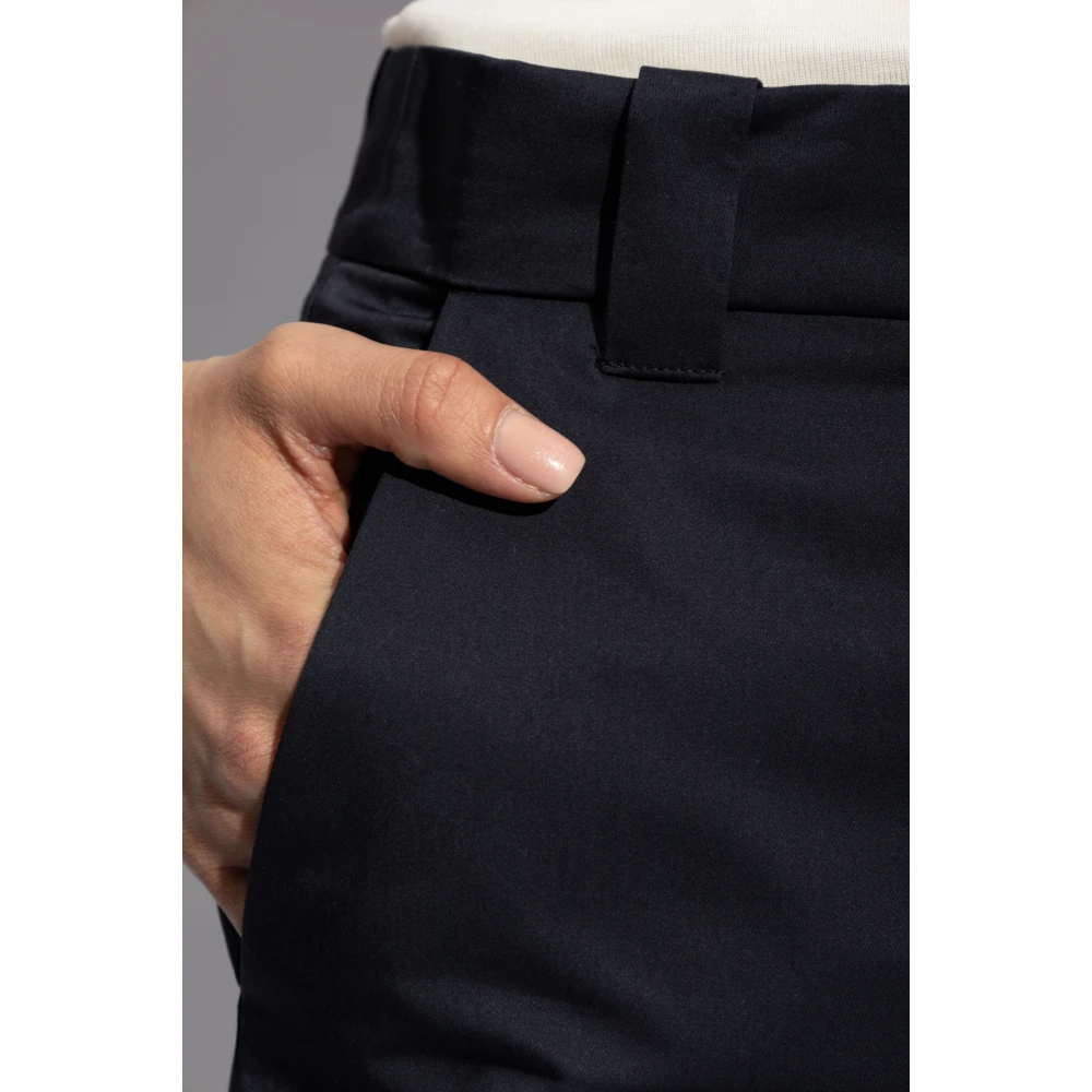 A.p.c. Gekreukelde broek Blue Dames