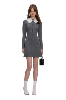 Knit Mini Dress