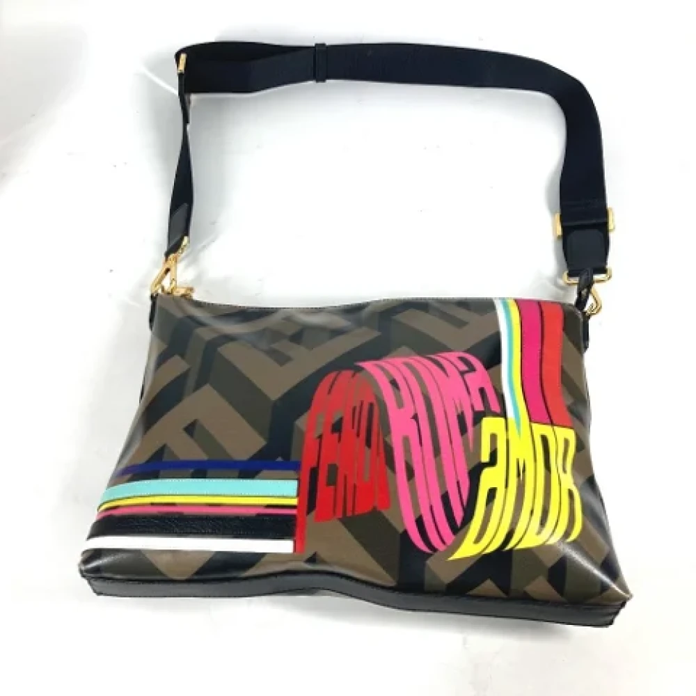 Fendi Vintage Pre-owned Fabric fendi-bags Brown Dames
