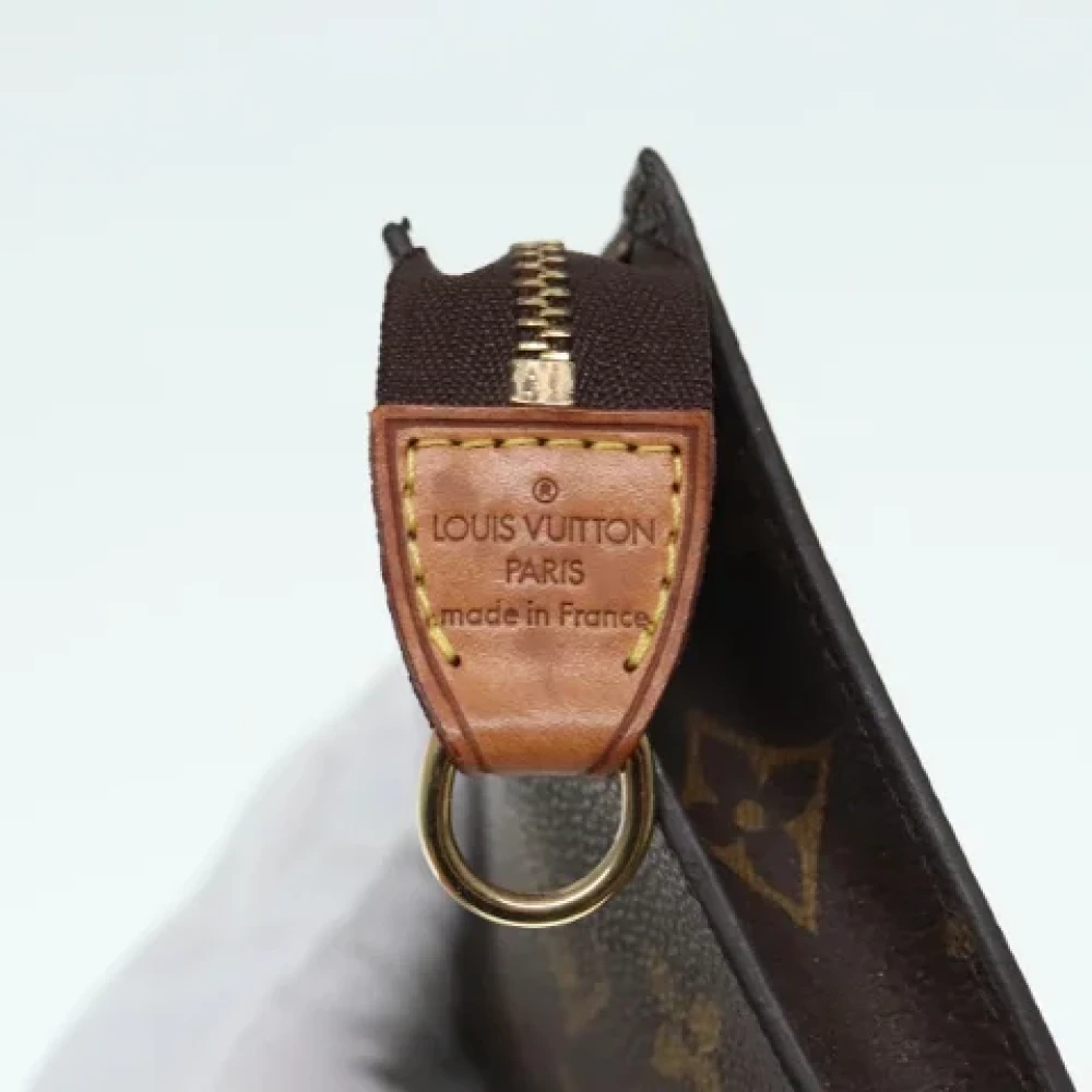 Louis Vuitton Vintage Pre-owned Canvas pouches Brown Dames