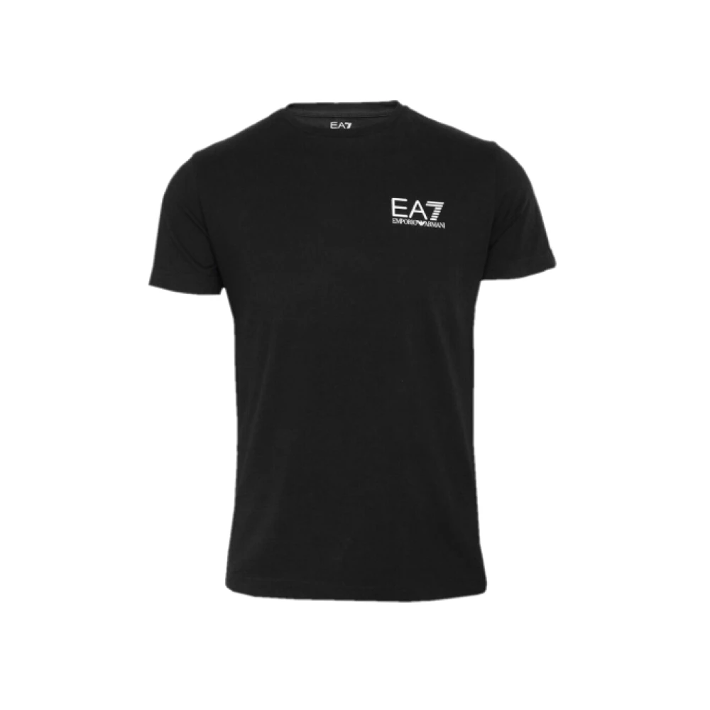 Emporio Armani EA7 Basic Logo T-Shirt Heren Zwart Black Heren
