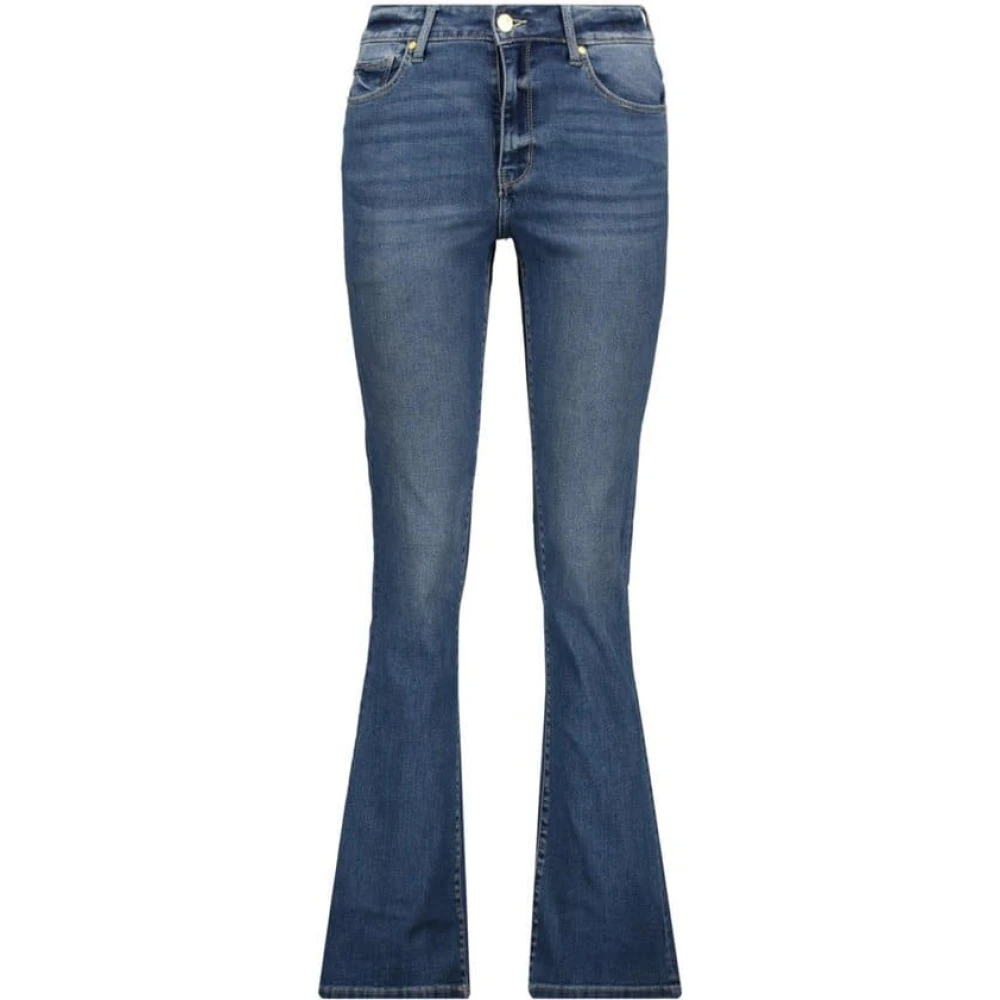 Raizzed Flare jeans met hoge taille in Middenblauw Blue Dames