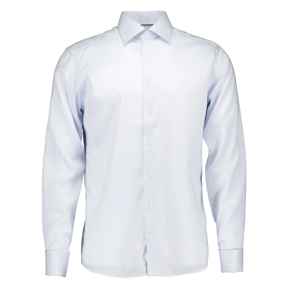 Eton Blue Light Long Sleeve Shirt - Male - Formal Shirts - 3XL - Shirts