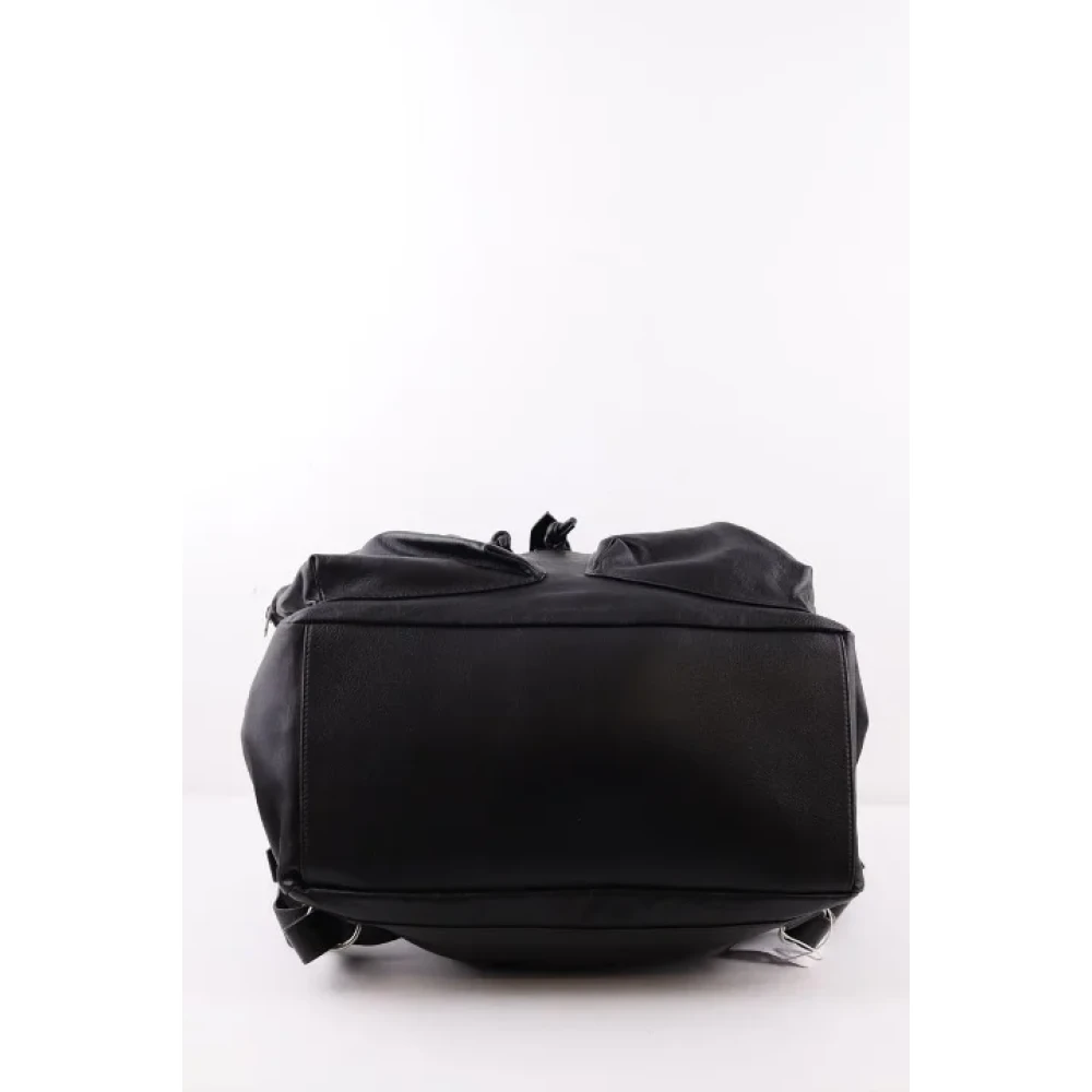 Celine Vintage Pre-owned Leather shoulder-bags Black Dames
