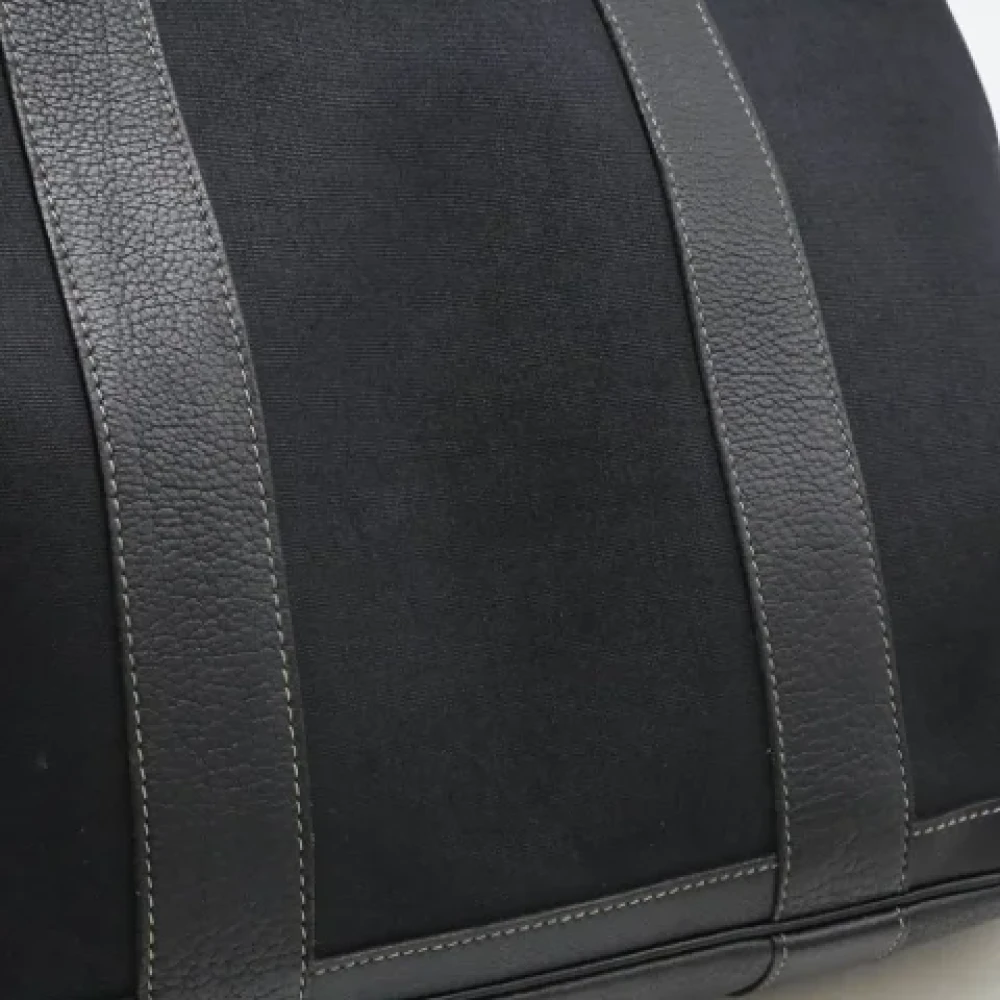 Hermès Vintage Pre-owned Leather handbags Black Dames