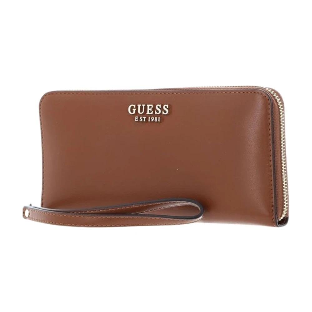 Guess Damesportemonnee met 4G-logo Brown Dames