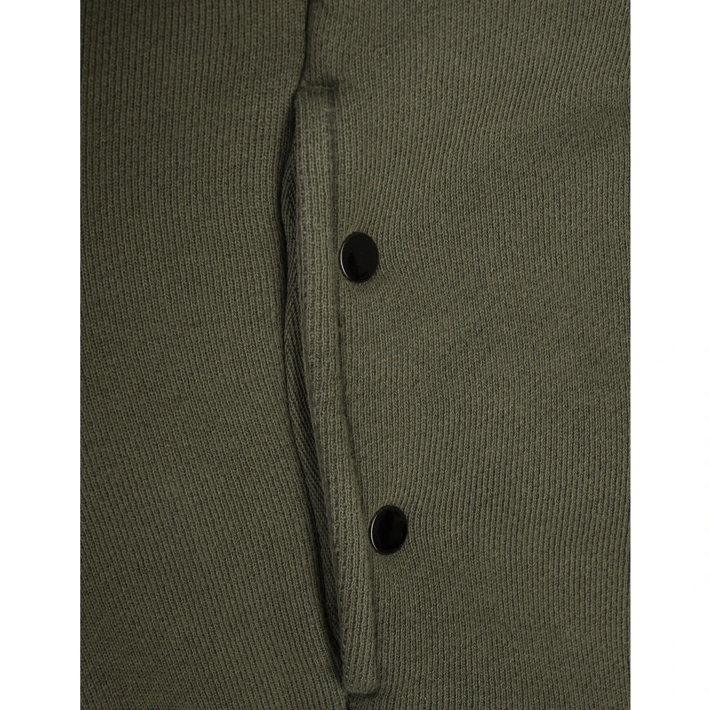 Stone Island Groene Crew-Neck Sweatshirt met 'Old' Behandeling Green Heren