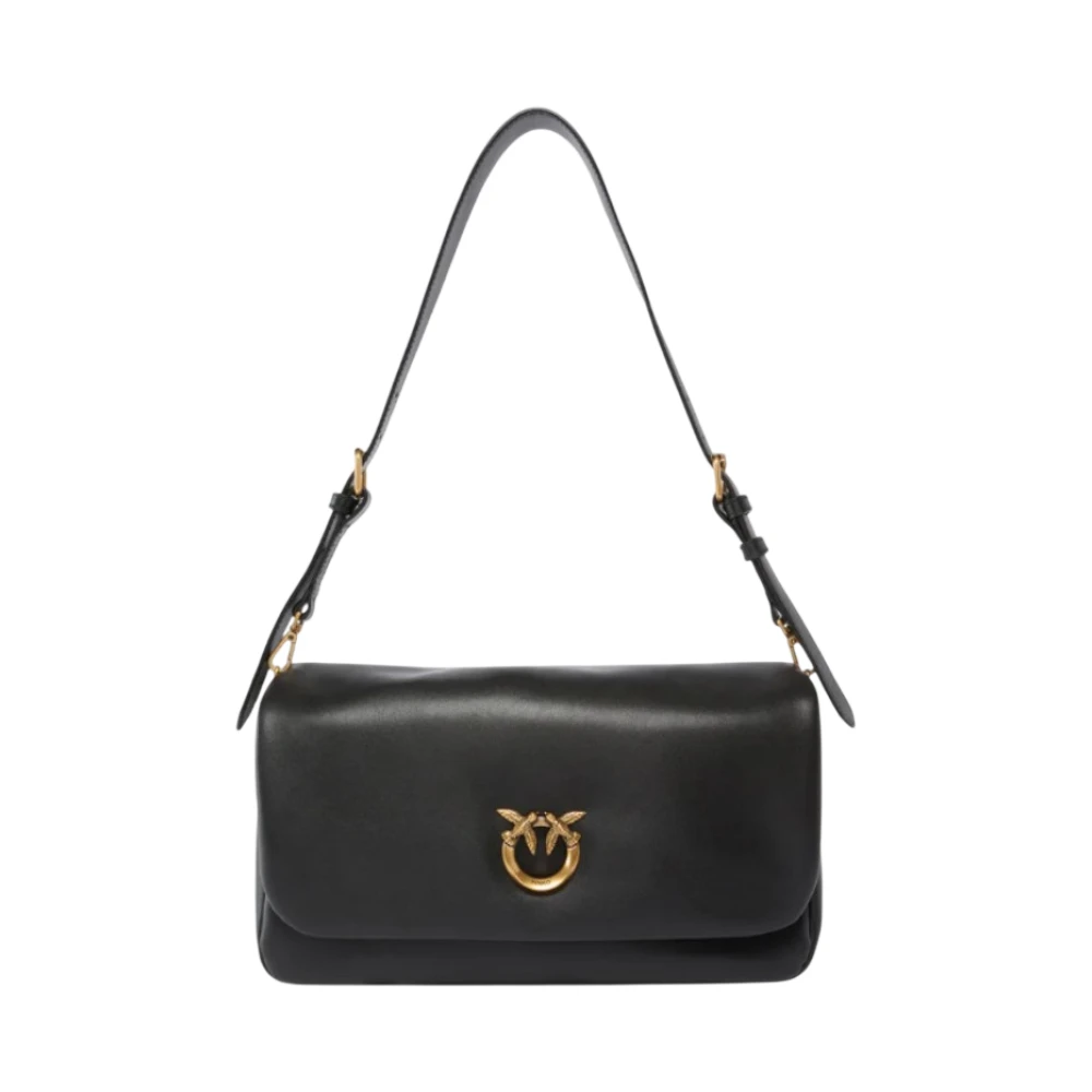 Pinko Black Love Bag Click Soft - Female - Shoulder Bags - One Size - Bags