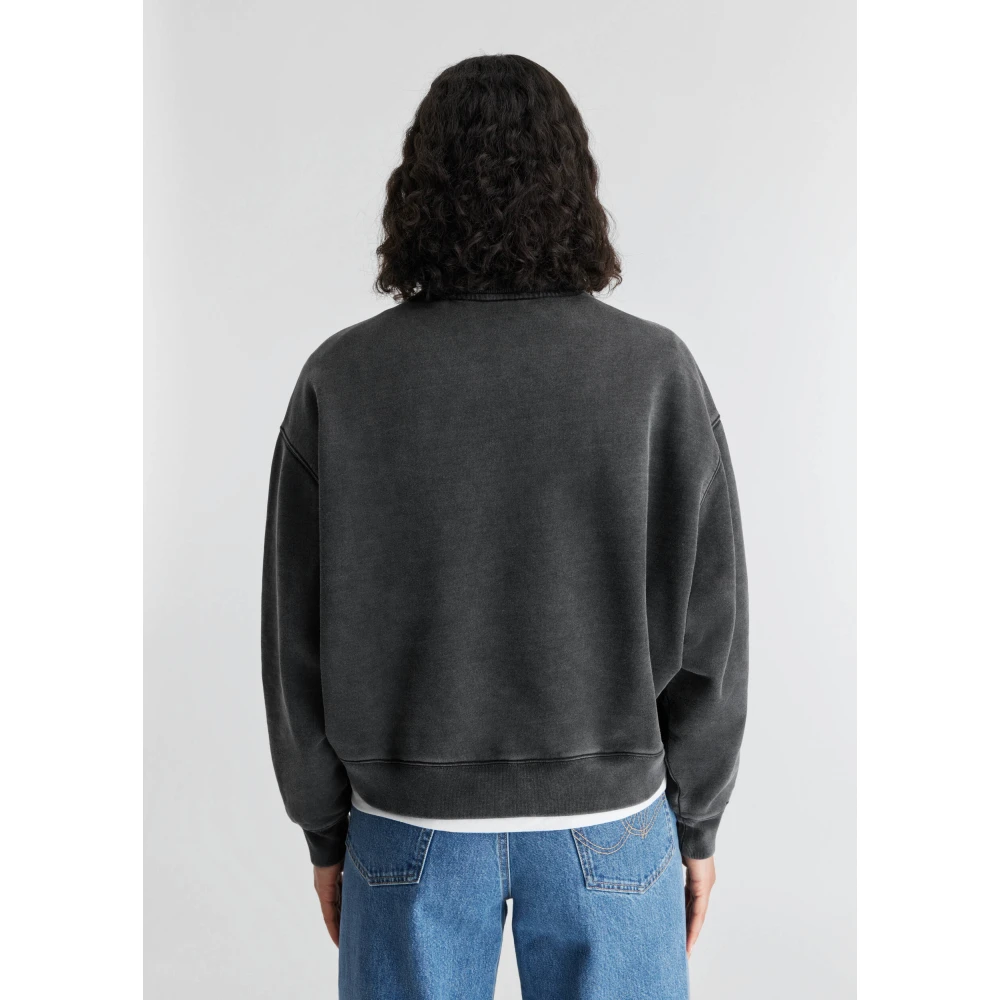Axel Arigato Crew Signature Sweatshirt Black Dames