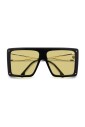 noir-sur-or-jaune-lunettes-de-soleil