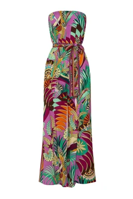 Öken Palm Wide-Leg Jumpsuit