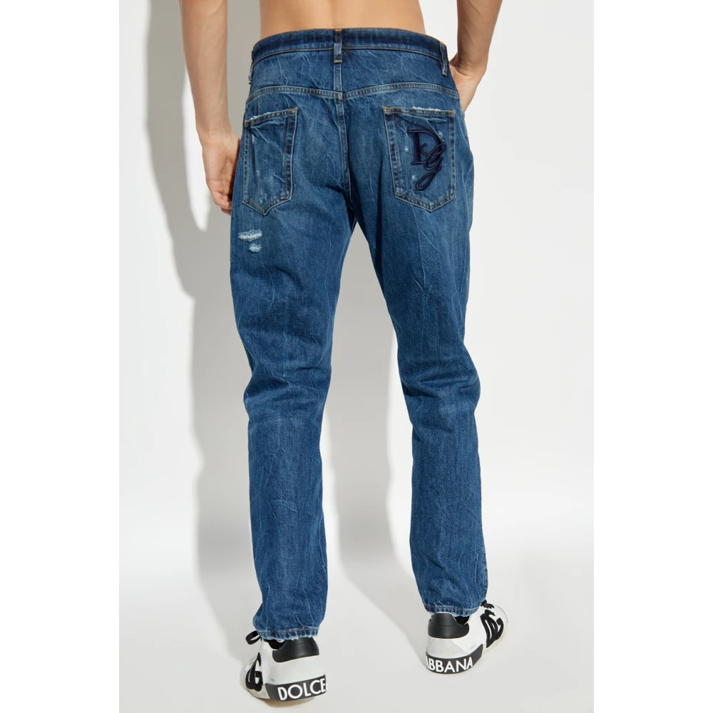 Dolce & Gabbana Jeans type los Blue Heren