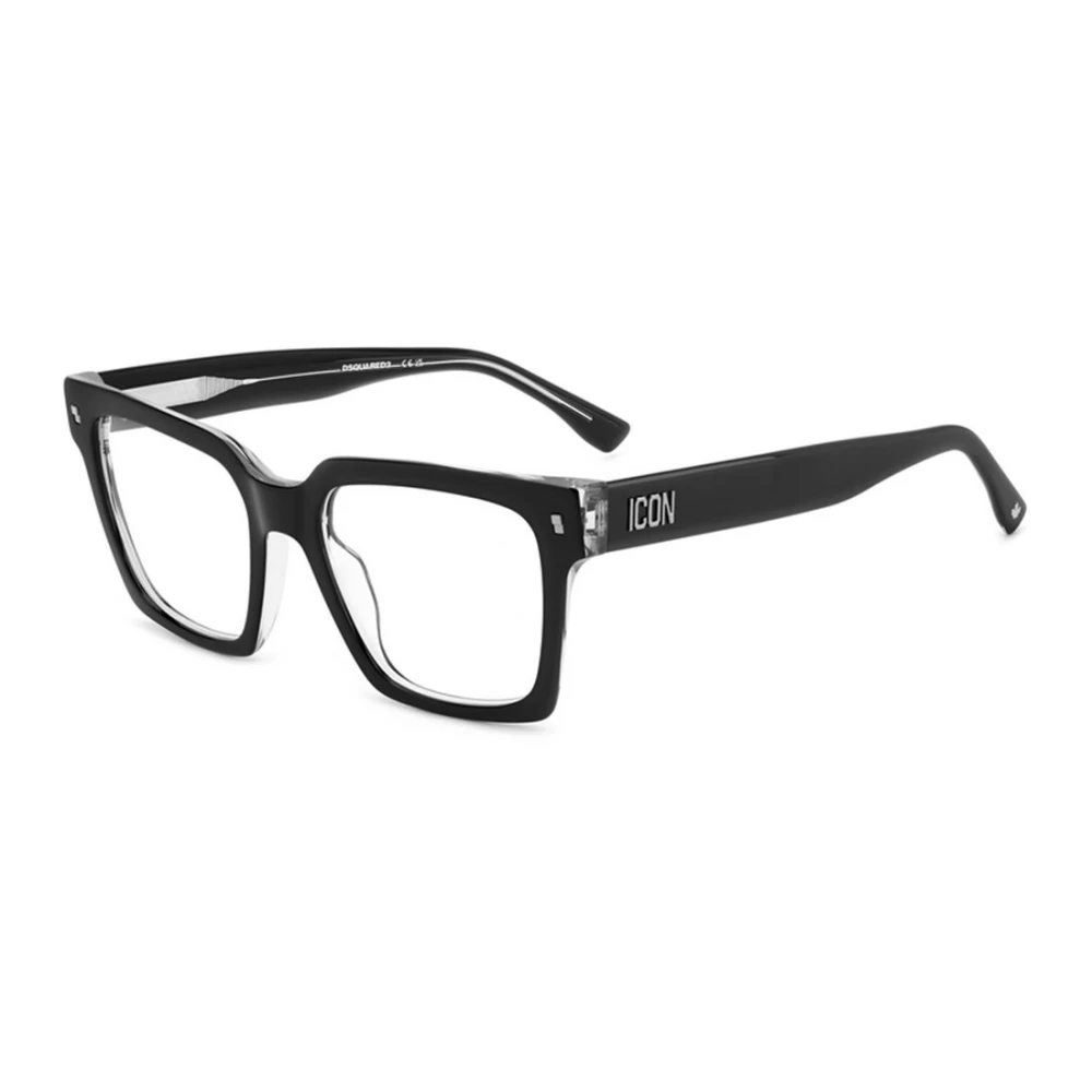 Dsquared2 Women's Black Glasses, 52 Mm, Icon 0019 Optical Frame