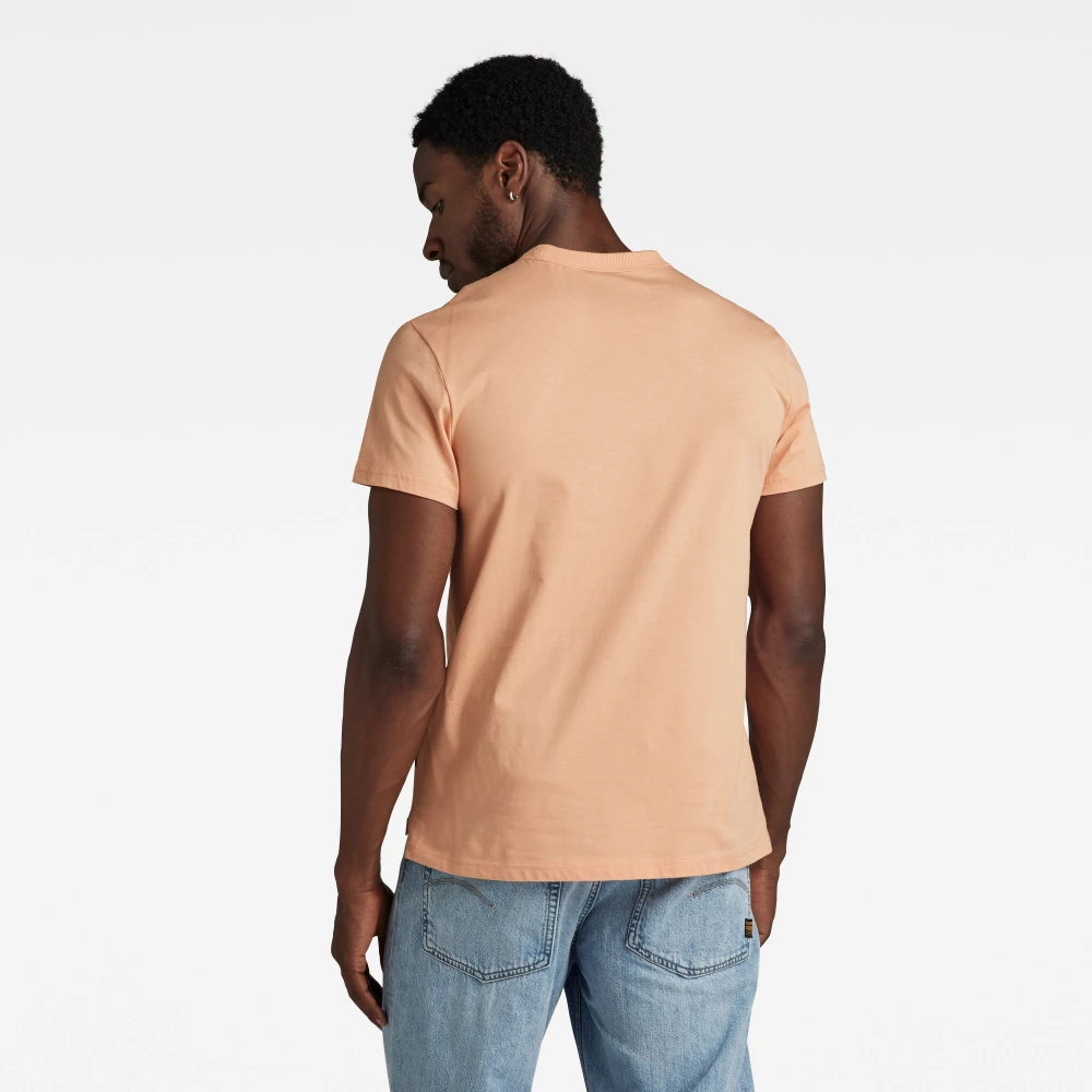 G-Star Nifous T-Shirt Regular Fit Ronde Hals Korte Mouwen Orange Heren
