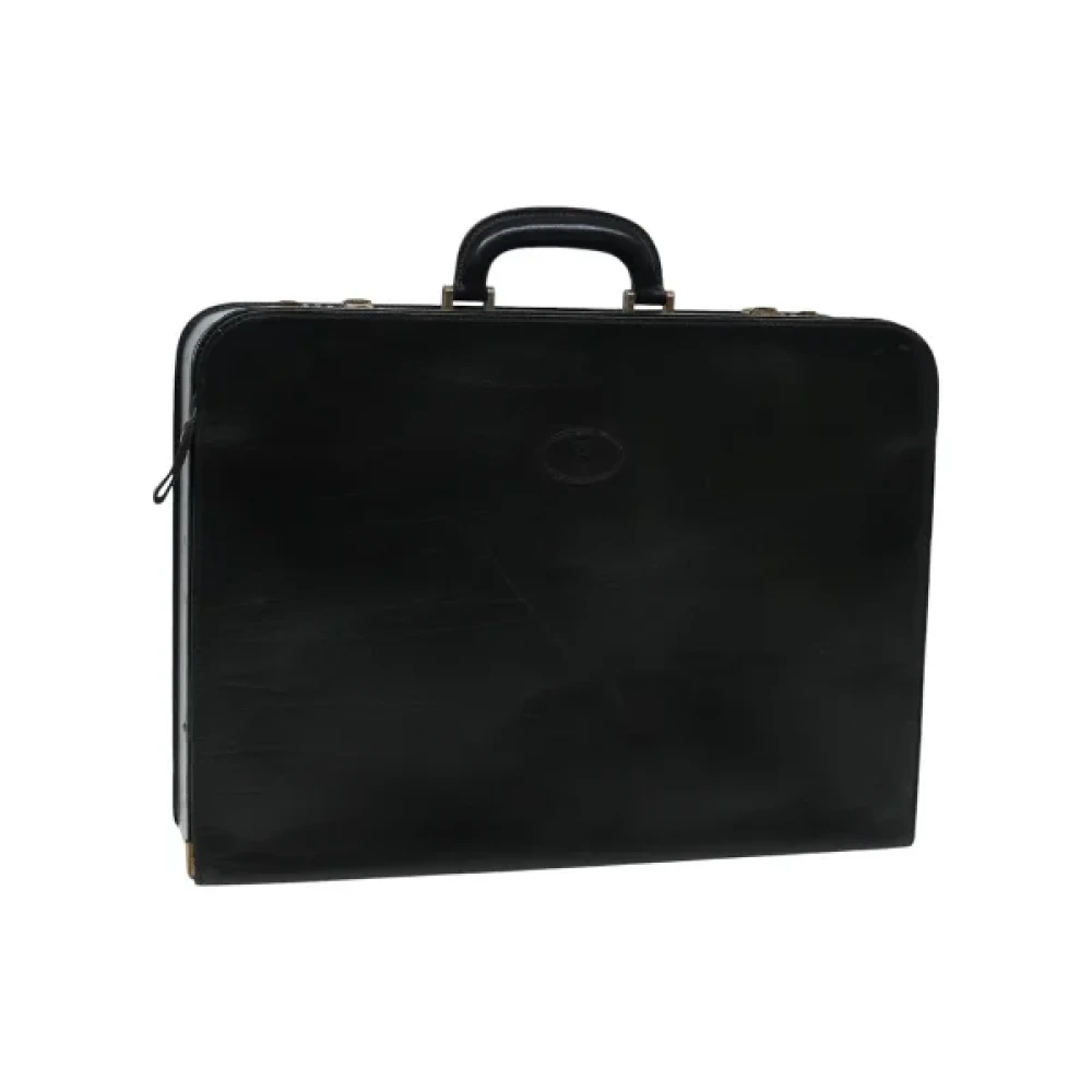 Bally Pre-owned Leather handbags Black Dames