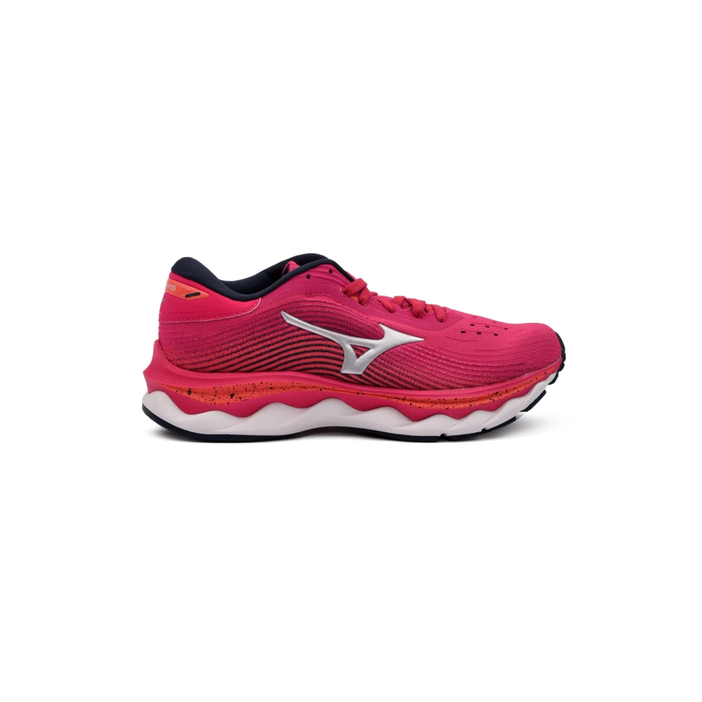 Mizuno Running Schoenen Wave Sky 5 Dames Schoenen Rood
