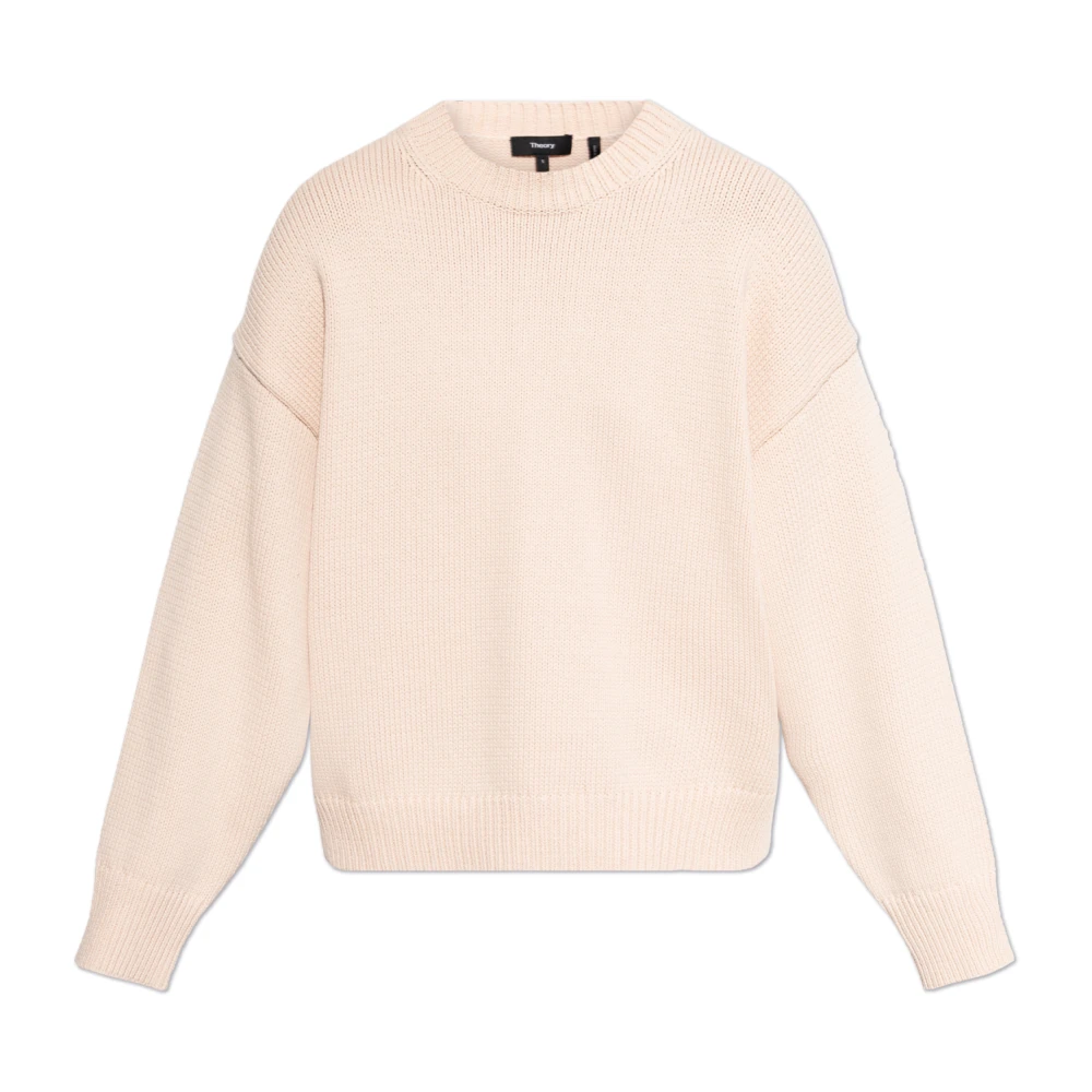 Theory Katoenen trui Pink Dames