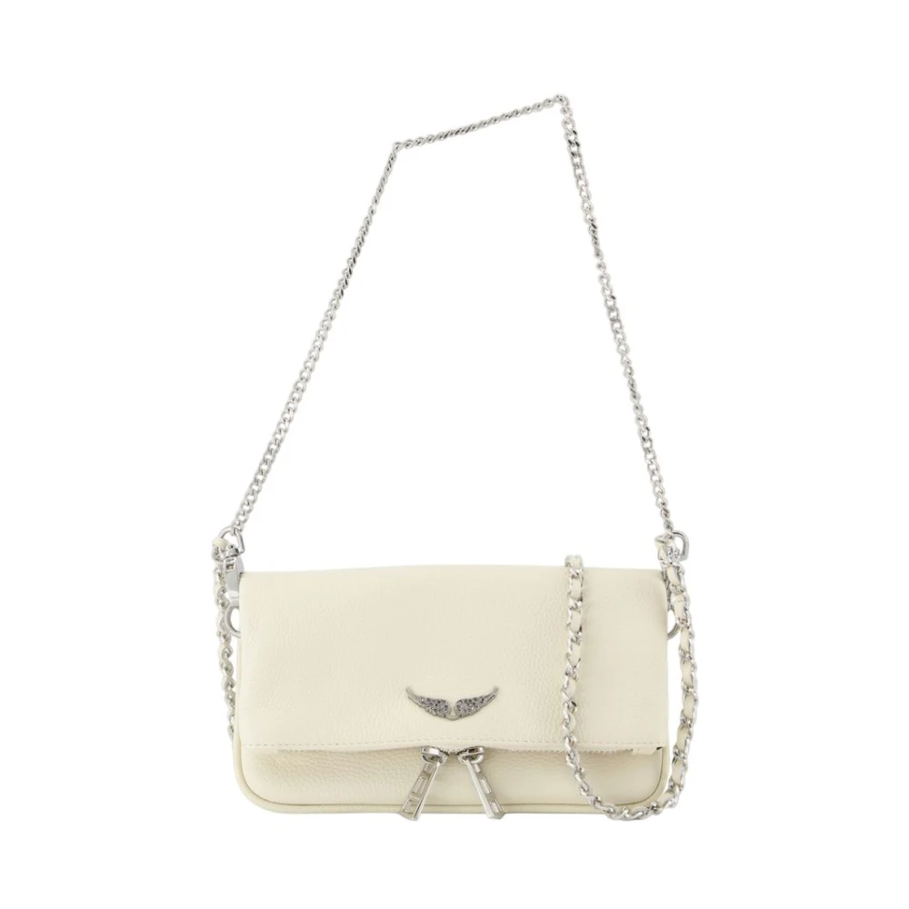 Zadig & Voltaire Donna Beige - Rock Nano Iconic Clutch - Bags - One Size - Immagine 3