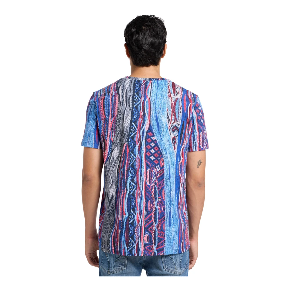 carlo colucci Print T-shirt Multicolor Heren