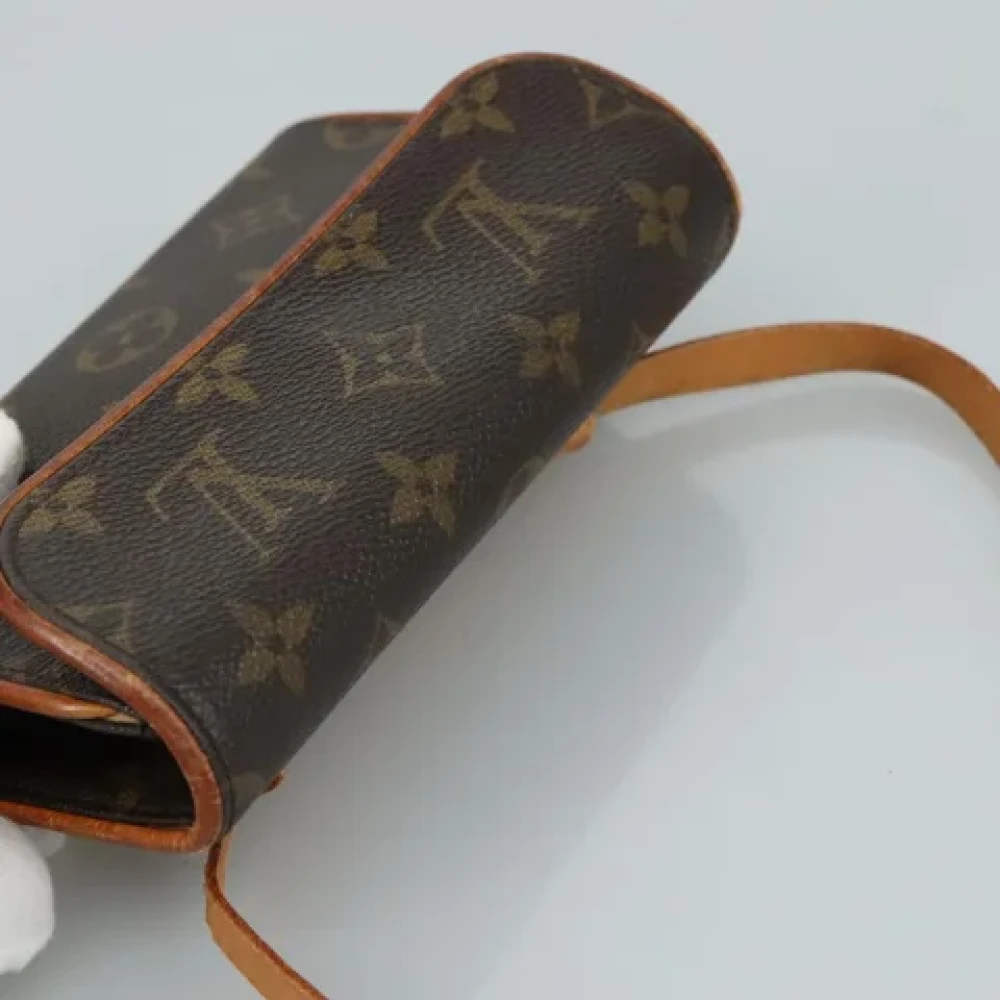 Louis Vuitton Vintage Pre-owned Canvas crossbody-bags Brown Dames