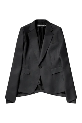 Blazer med utskurna ärmar