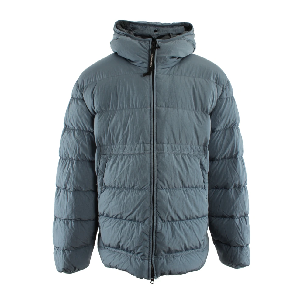 C.p. Company Men's Blue Chrome-R Goggle Down Jacket - Winter Jackets - 2XL - Jackets