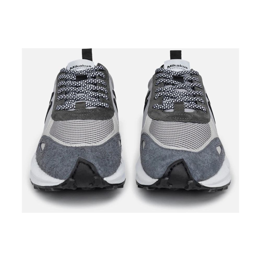 Mikakus Barcelona Monochrome Cross Concrete Sneakers Gray Unisex