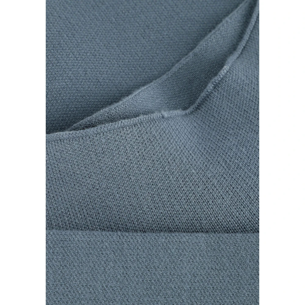 Minus Blauwe High Neck Pullover Trui Blue Dames