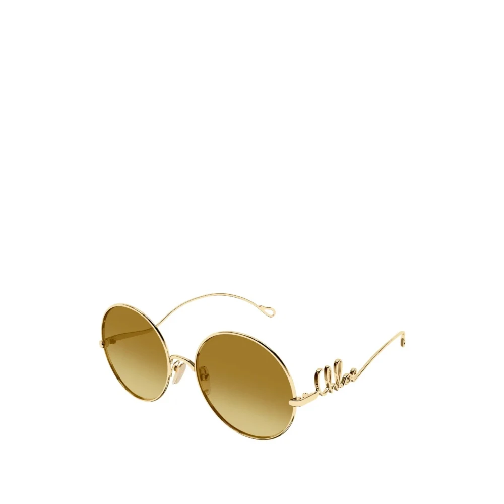 Chloé Women's Yellow Sunglasses, 56 Mm, Pantos Sunglasses