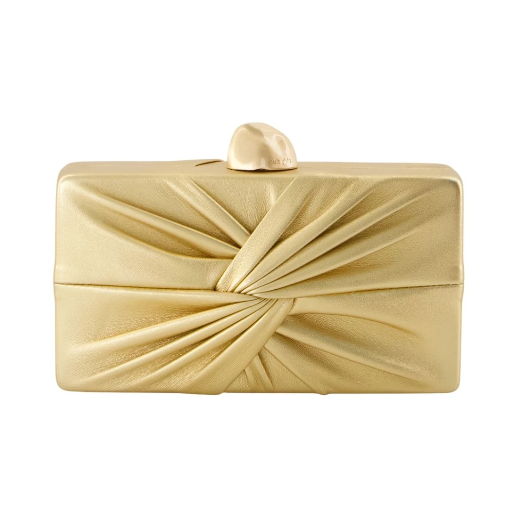 Cult Gaia Yellow Clutches, Female, One Size, Lisse Clutch