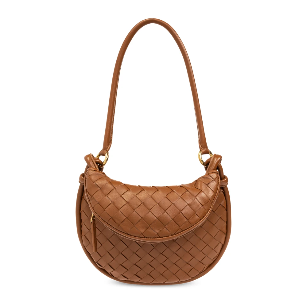 Bottega Veneta ‘Gemelli Small’ axelväska Brown, Dam