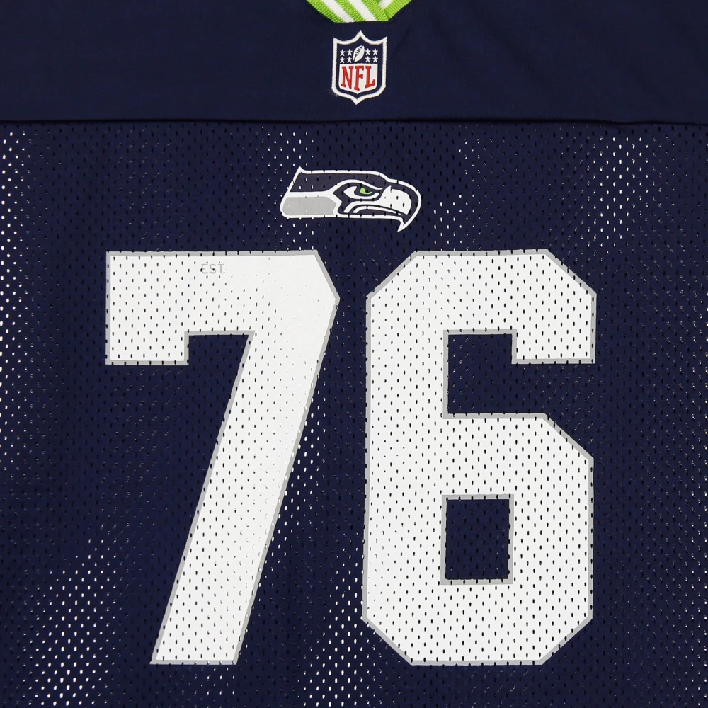 new era Seattle Seahawks NFL Logo Mesh Jersey Blue Heren