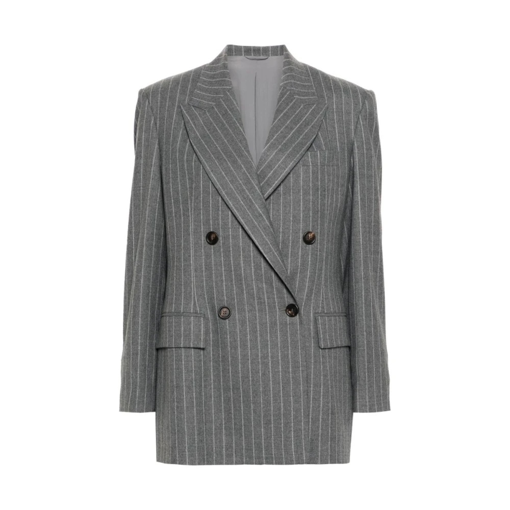 Jackets > Blazers - - Brunello Cucinelli - Modalova