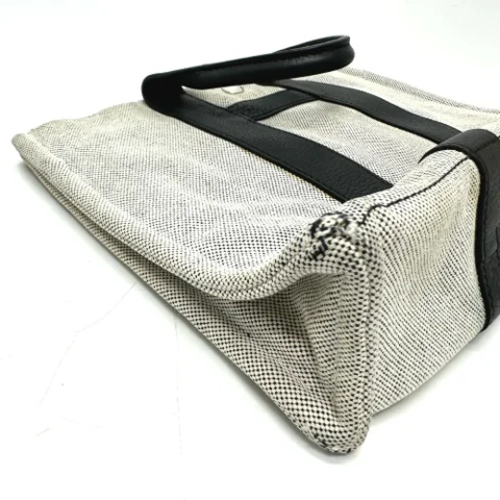 Hermès Vintage Pre-owned Fabric totes Gray Dames