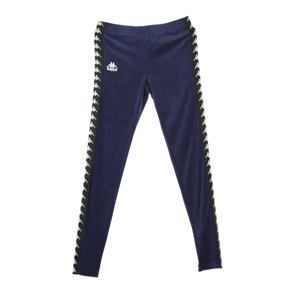 Kappa Herr Blå Byxor M, Tracksuit Pant Med Banda Stil