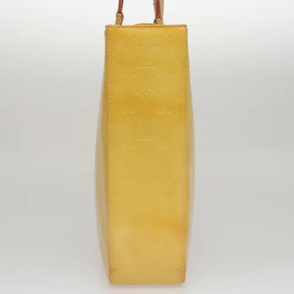 Louis Vuitton Vintage Pre-owned Leather totes Yellow Dames