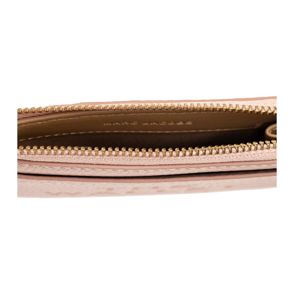 Marc Jacobs Leren portemonnee Pink Dames