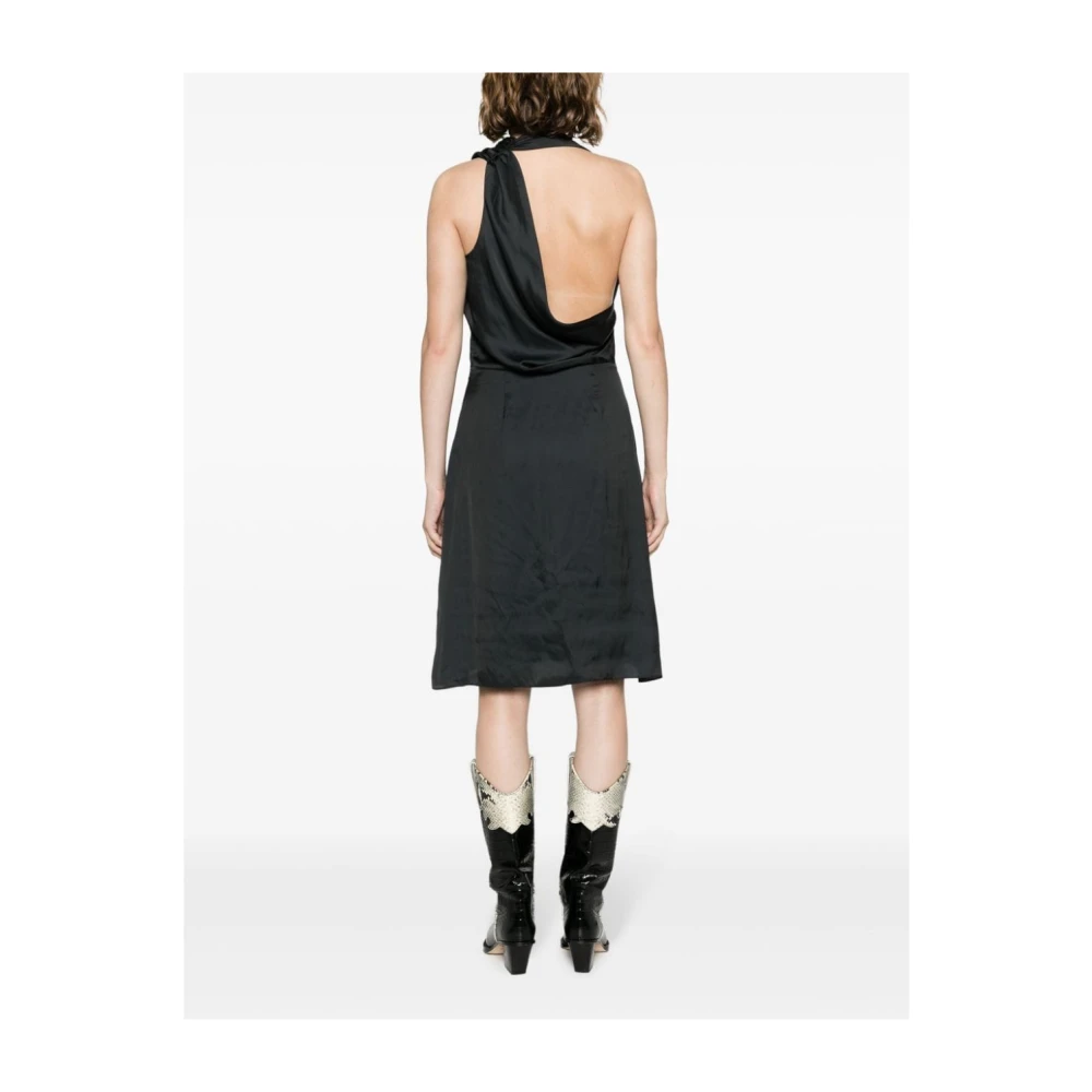 Zadig & Voltaire Short Dresses Black Dames