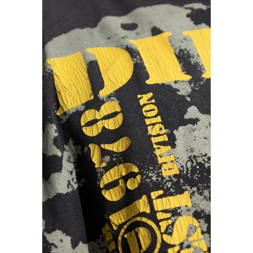 Diesel Hoodie S-Baxt-Hood-Q1 Black Heren