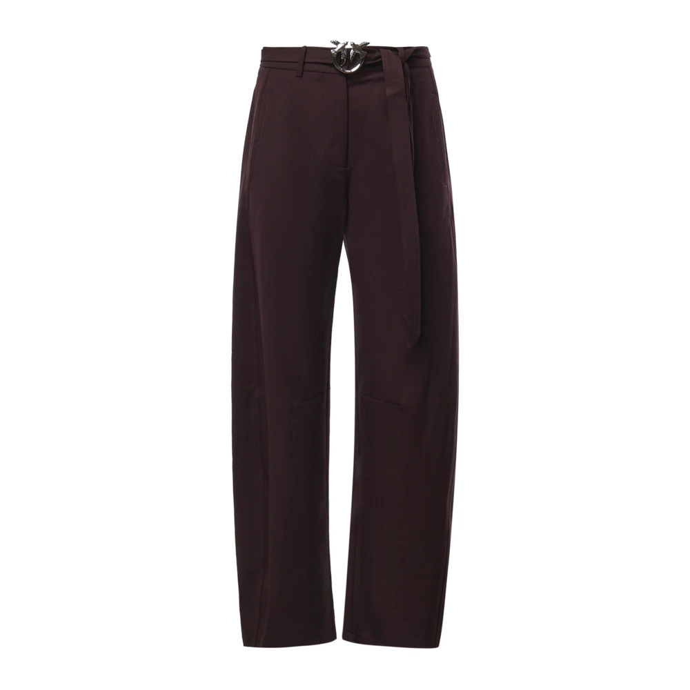 Pinko Donna Marrone Pantaloni, S, New, - Immagine 2