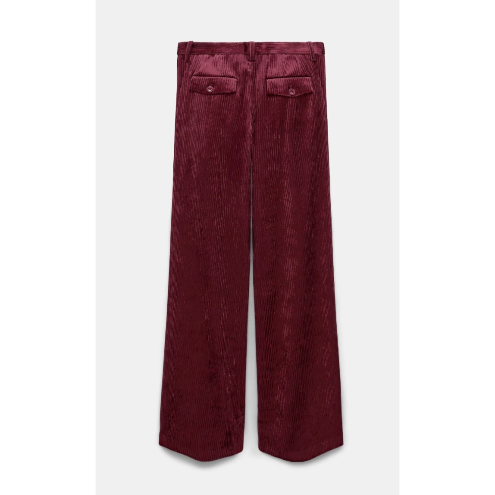 dorothee schumacher Moderne Structuur Wijde Pijp Broek Red Dames