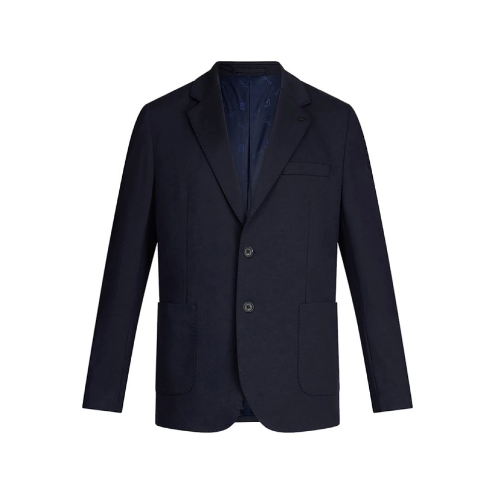 Liu Jo Blauwe jassen Trendy en veelzijdig Blue Heren