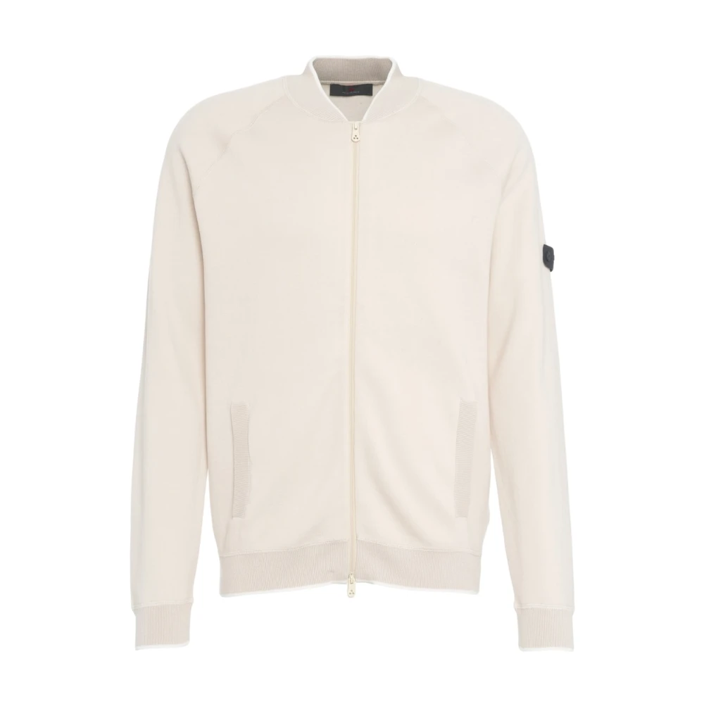 Peuterey Beige Rits Sweatshirt Ss25 Stijlvol Beige Heren