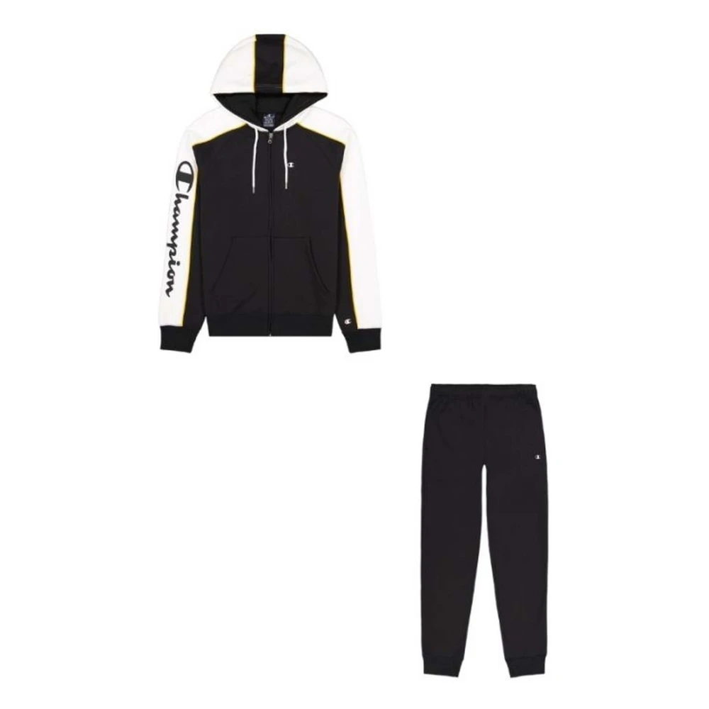 Champion Compleet trainingspak Black Heren