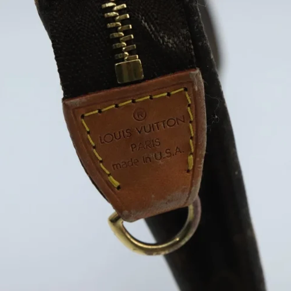 Louis Vuitton Vintage Pre-owned Canvas pouches Brown Dames