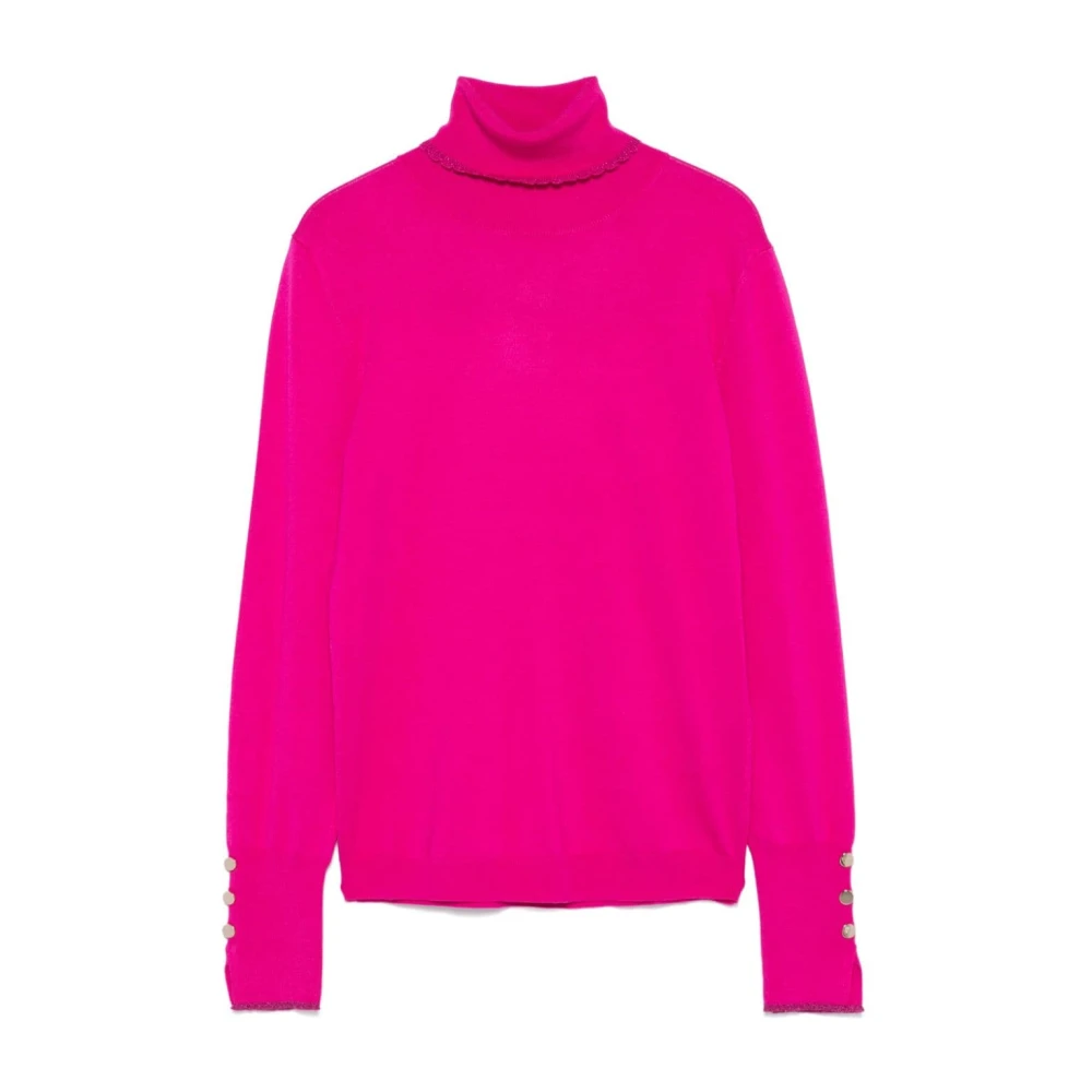 Liu Jo Fuchsia Sweater Collectie Pink Dames